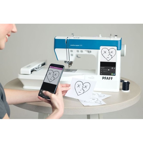 Pfaff Creative Except 350 sewing and embroidery machine 