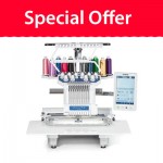 Brother PR1055X Semi commercial Embroidery Machine + FREE Stand