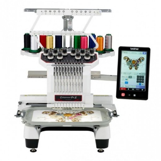 Brother PR1055X Semi commercial Embroidery Machine + FREE Stand